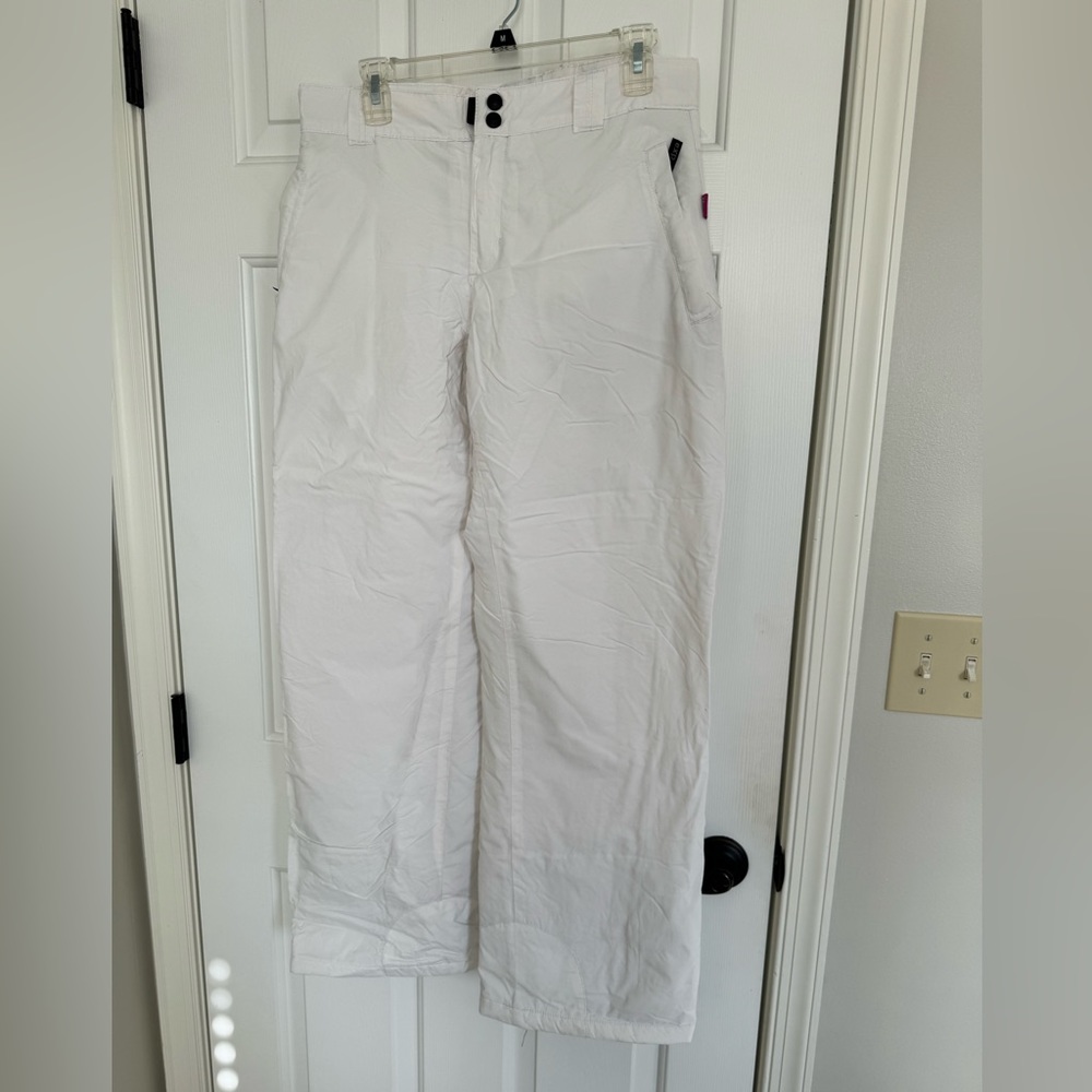 Women’s White Snow Pants